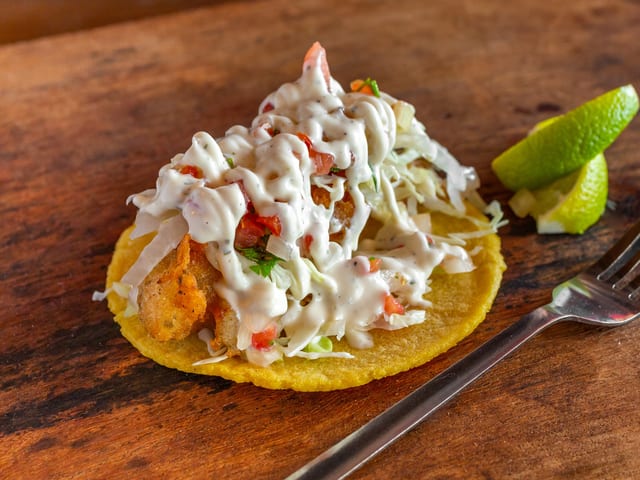Taco Baja Fish.