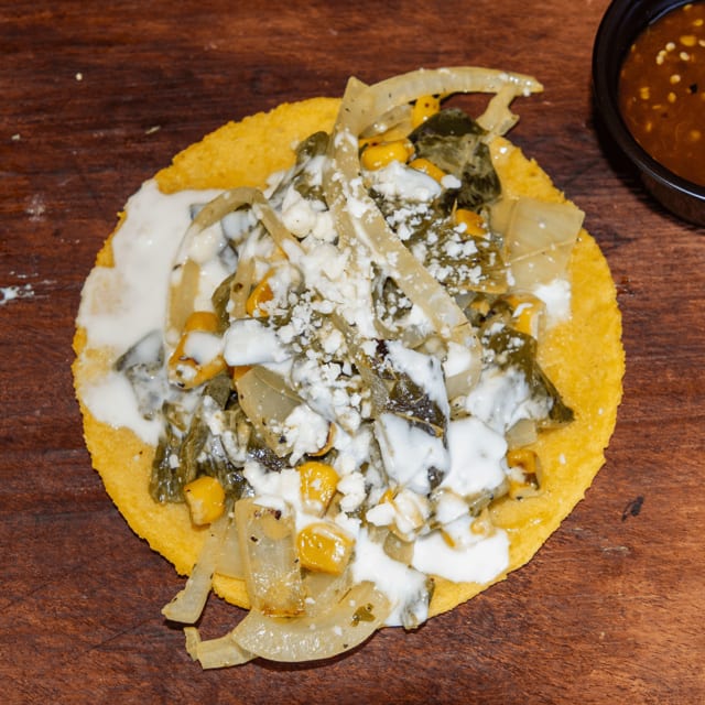 Taco Rajas.