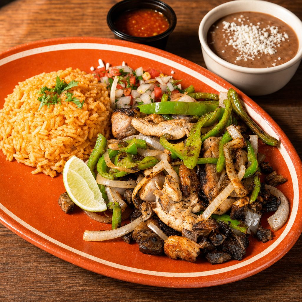 Plate Fajitas.