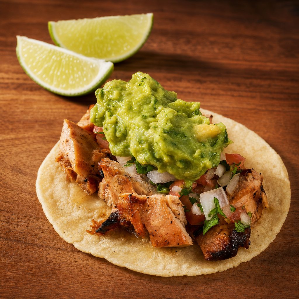 Taco Pollo Asado.