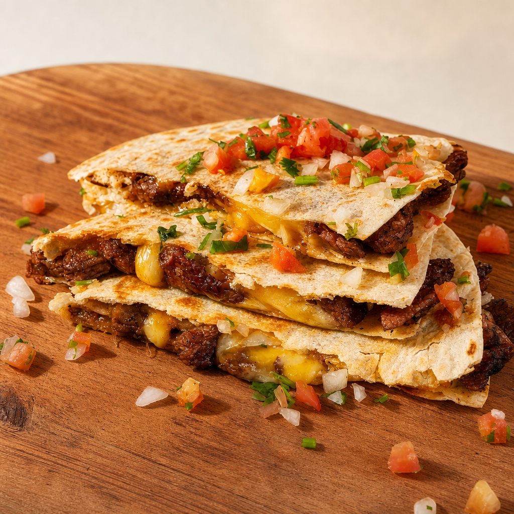 Quesadilla Con Guisado.