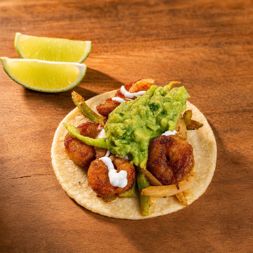 Taco Spicy Shrimp.