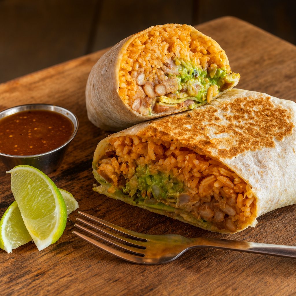 Burrito (Rice, Beans, and Cheese Only).